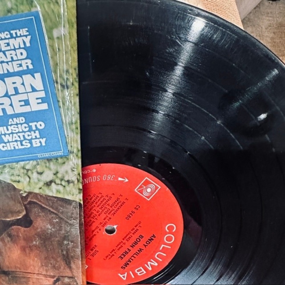Andy Williams Born Free Vinyl Record LP Columbia CS 9480 Stereo 360 Sound 12" - Picture 2 of 5